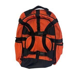 Pottery Barn Kids Mackenzie 3D Basketball Orange backpack